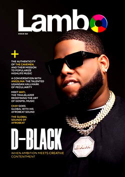 D-Black covers latest issue of Lambo Xtra magazine