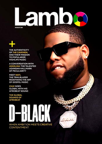 D-Black covers latest issue of Lambo Xtra magazine