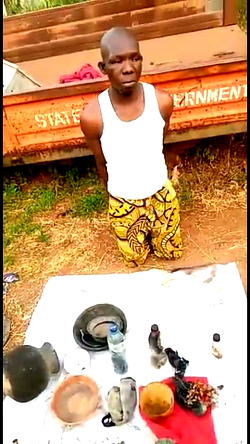 Osun Amotekun arrest suspected ritualist after threatening to kill man for refusing to deliver human head