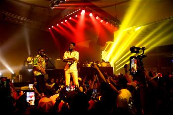 Patoranking closes out 2021 with show-stopping performance at Big Name Concert