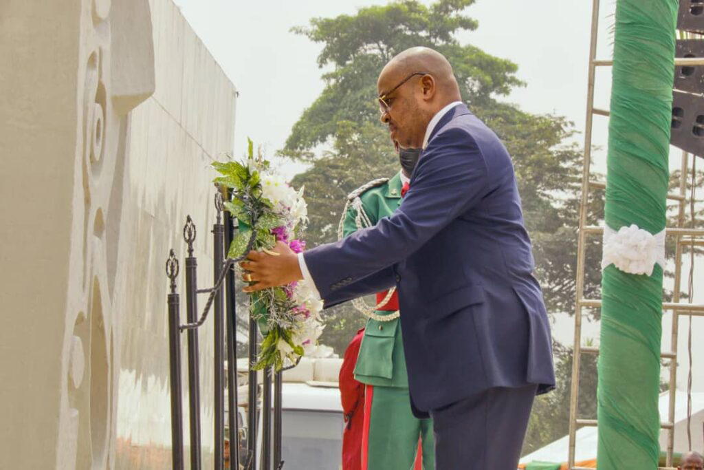 6F4E2255 F783 4D98 98CC FC267DB5C33E 2022 Armed Forces Day: Gov Emmanuel preaches peace, tolerance among Nigerian