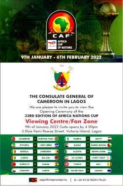 AFCON: Cameroon, Burkina Faso envoys applaud players, officials