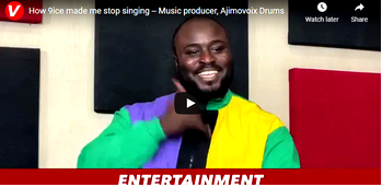 How 9ice made me stop singing — Music producer, Ajimovoix Drums