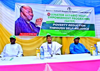 Akpabio support group empowers thousands with start-up fund