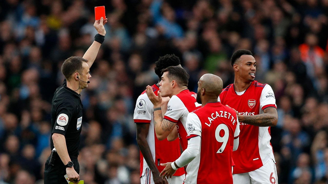 Arsenal have more red cards than goals this year Vanguard News