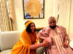 Aida-Nath visits Babaginda in Minna, commends his leadership prowess