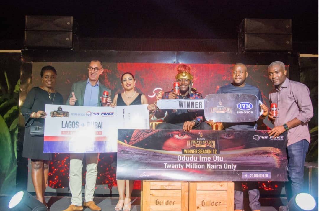 Odudu Ime Otu receives N50 million worth of prizes as Gulder Ultimate Search Winner