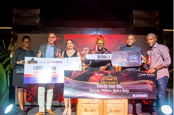 Odudu Ime Otu receives N50 million worth of prizes as Gulder Ultimate Search Winner