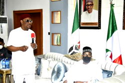 New Year: Wike schools Buhari on leadership