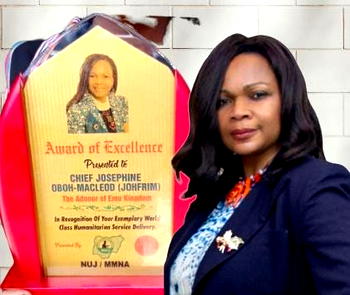 NUJ honours Josephine Oboh-Macleod