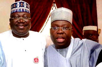 Sen Adesoji Akanbi felicitates with Senate President Lawan at 63