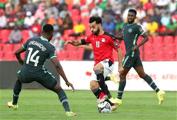 BREAKING: Salah neutralized as Super Eagles beat Egypt in AFCON opener