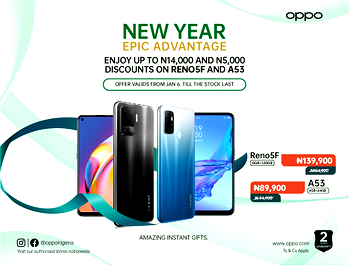 OPPO introduces New Year mega-deals with New Year epic advantage
