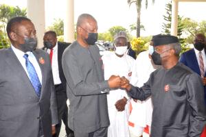 Pic 13 Vice President meets with State Deputy Governors in Abuja Boundary disputes: Osinbajo summons deputy govs to Aso Rock