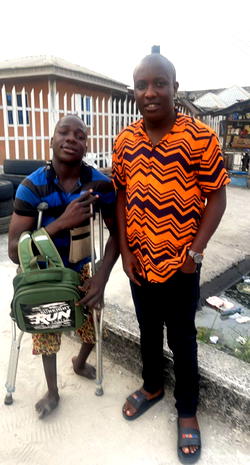 Day Sly Foundation provided relief for physically challenged schoolboy