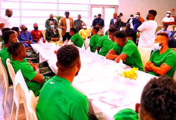AFCON: How Nigeria High Commission spurs Super Eagles to victory; hosts FG’s delegates in Cameroon