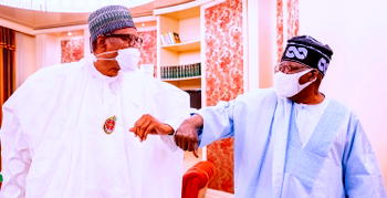 Tinubu opens up to Buhari on 2023