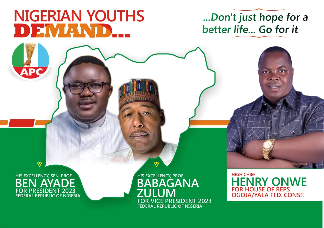 Chief Henry Onwe supports Ayade- Zulum 2023 Presidency ticket