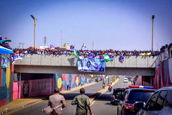 Dattijo’s posters flood Kaduna as Buhari inaugurates projects