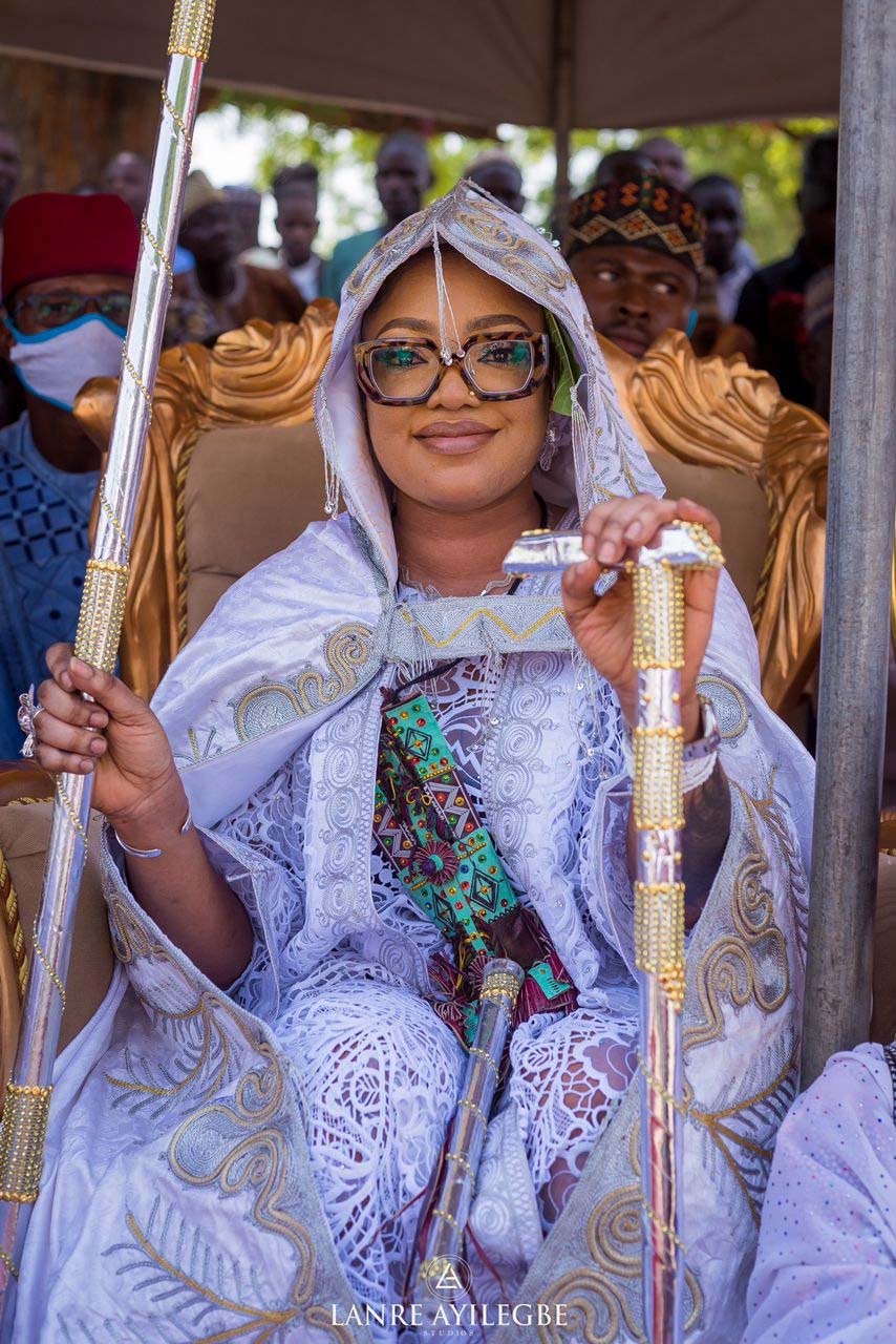 Femi Adebayo, Tonto Dike, T-Pumpy others attend Tayo Sobola's coronation