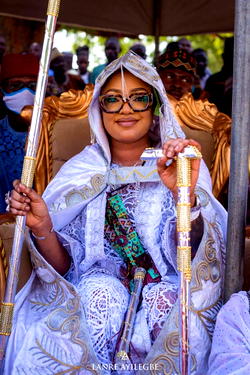 Femi Adebayo, Tonto Dike, T-Pumpy others attend Tayo Sobola’s coronation