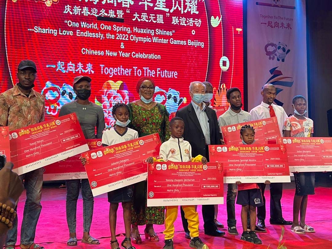 Spring Festival: Chinese Community In Nigeria gives 80  Scholarship to Nigerian Students