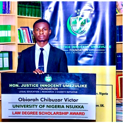 Foundation awards scholarship to UNEC Law student