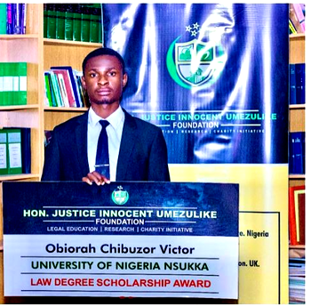 Foundation awards scholarship to UNEC Law student