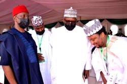 Nafiu Bala Rabiu hails RIFAN’s President on achieving  Mega Rice Pyramid Project