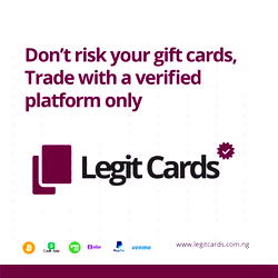Best site to sell gift cards to naira in Nigeria – Legitcards