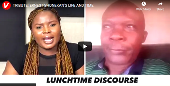 TRIBUTE: ERNEST SHONEKAN’S LIFE AND TIME