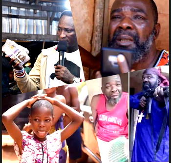 Nollywood actor, Michael Duru in tears after N5m gift from Prophet Jeremiah Fufeyin