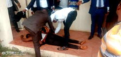 PDP Publicity Secretary collapses outside court premises in Ebonyi