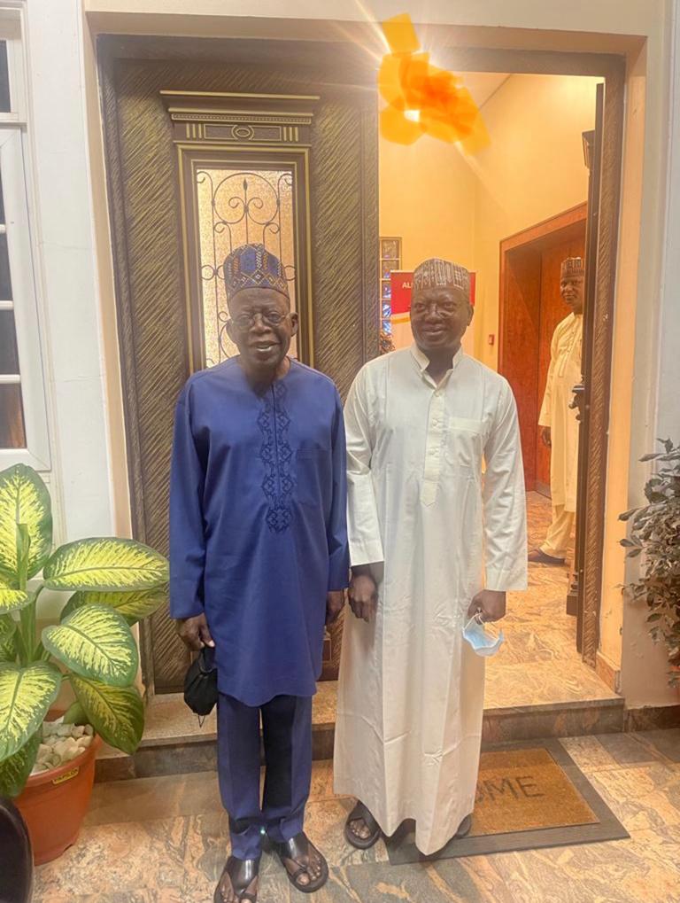 Apc Chairman Tinubu Visits Senator Musa Says His Sacrifices To The Party Will Not Go In Vain Vanguard News