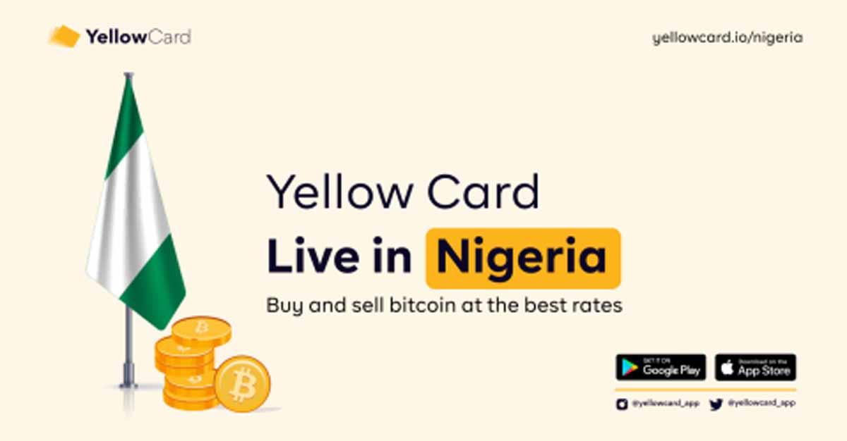 Yellow Card Resumes Naira Deposits and Withdrawals in Nigeria
