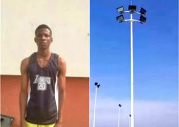 UNICAL Student who climbed  60ft stadium floodlight to protest was on ‘hard drugs’ ― Investigation