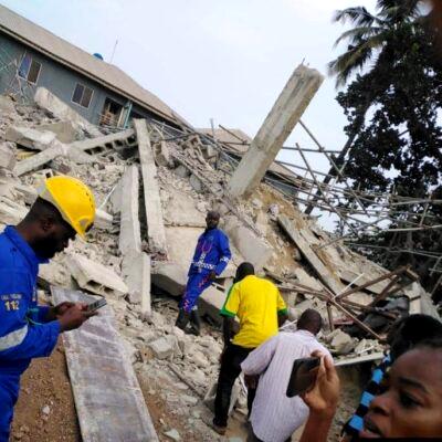 Yaba building collapse
