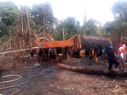 Vandalism: Navy arrests 13 suspects, recovers 3m litres of crude oil in Rivers