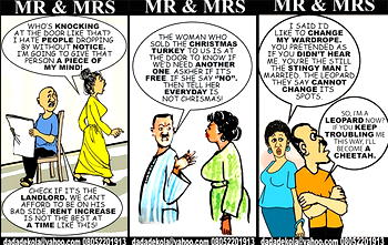 Mr & Mrs: The difference between leopard and cheetah