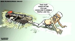 Cartoon: Death, not today