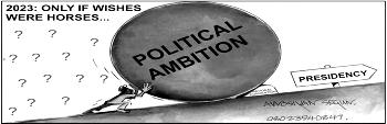 Cartoon: Of 2023 presidential ambition, wishes and horses