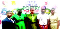 Adeshile Anjola is champion at poetry competition