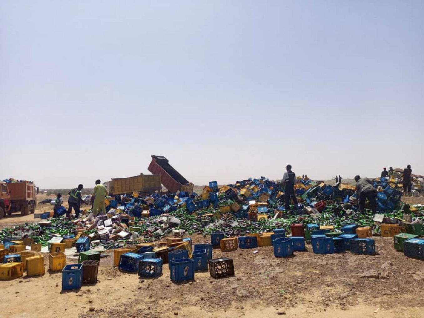 Hisbah Board destroys 3.8 million bottles of beer in Kano