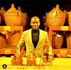 Jaji Abolore S/African business Man makes tour to Martel, Paris