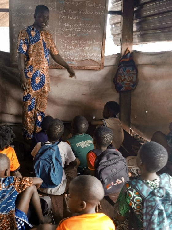 How 23-year-old provides free education to 147 indigent pupils in Makoko