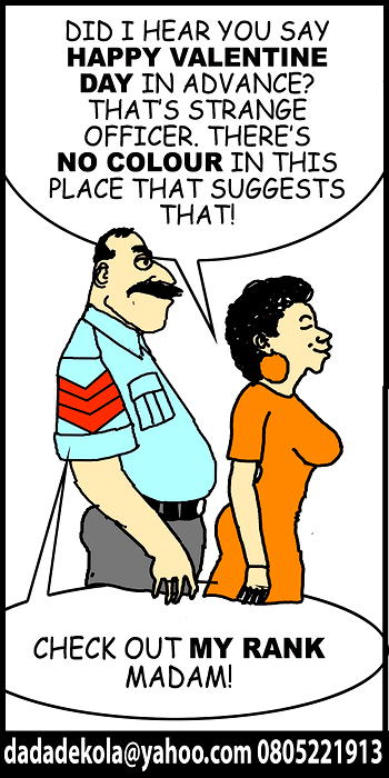 Oga Police: Valentine rank