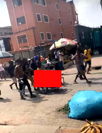 Video: War between NDLEA and Patey boys in lagos Island