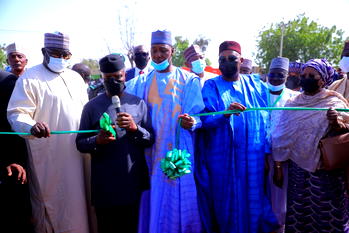 Osinbajo in Borno, commissions projects, visits camp hosting thousands of repentant Boko Haram