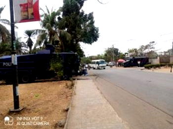 Heavy security at venue of Lagos PDP state congress
