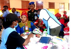 Over 400 police officers wives get free breast, cervical cancer screening in Lagos